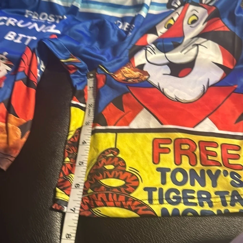Quick-Dry Men's Novelty Boxer Brief Elastic Underwear Cartoon & Food Print Large
